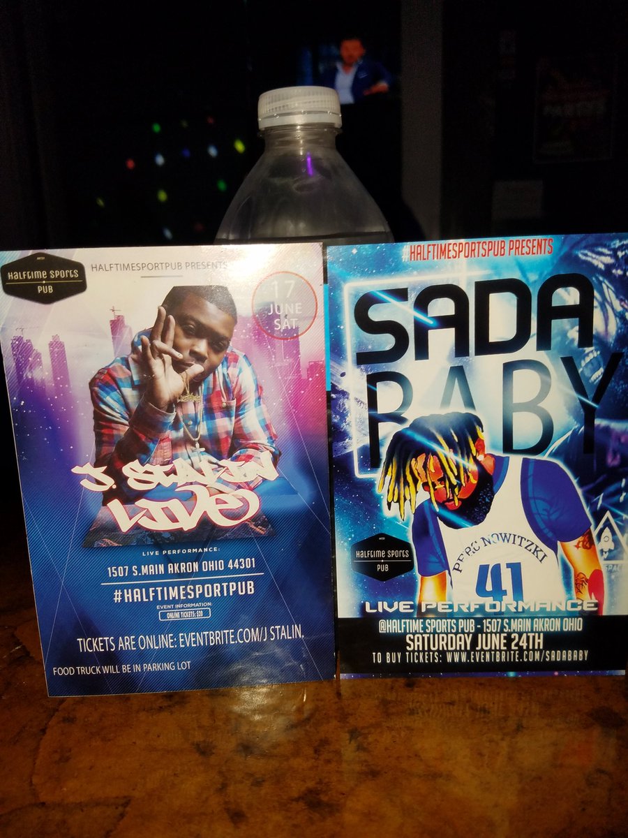 Cartiyay2012's tweet photo. June 17th J Stalin and June 24th Sada Baby https://t.co/MmciGxJhJH