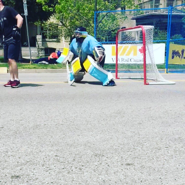 PCThrashers's tweet photo. Our goalie @brodietansley getting mentally and physically prepared for @PlayOnGTA. Looking for a big turn around and ready to go undefeated! https://t.co/lhTK490peN