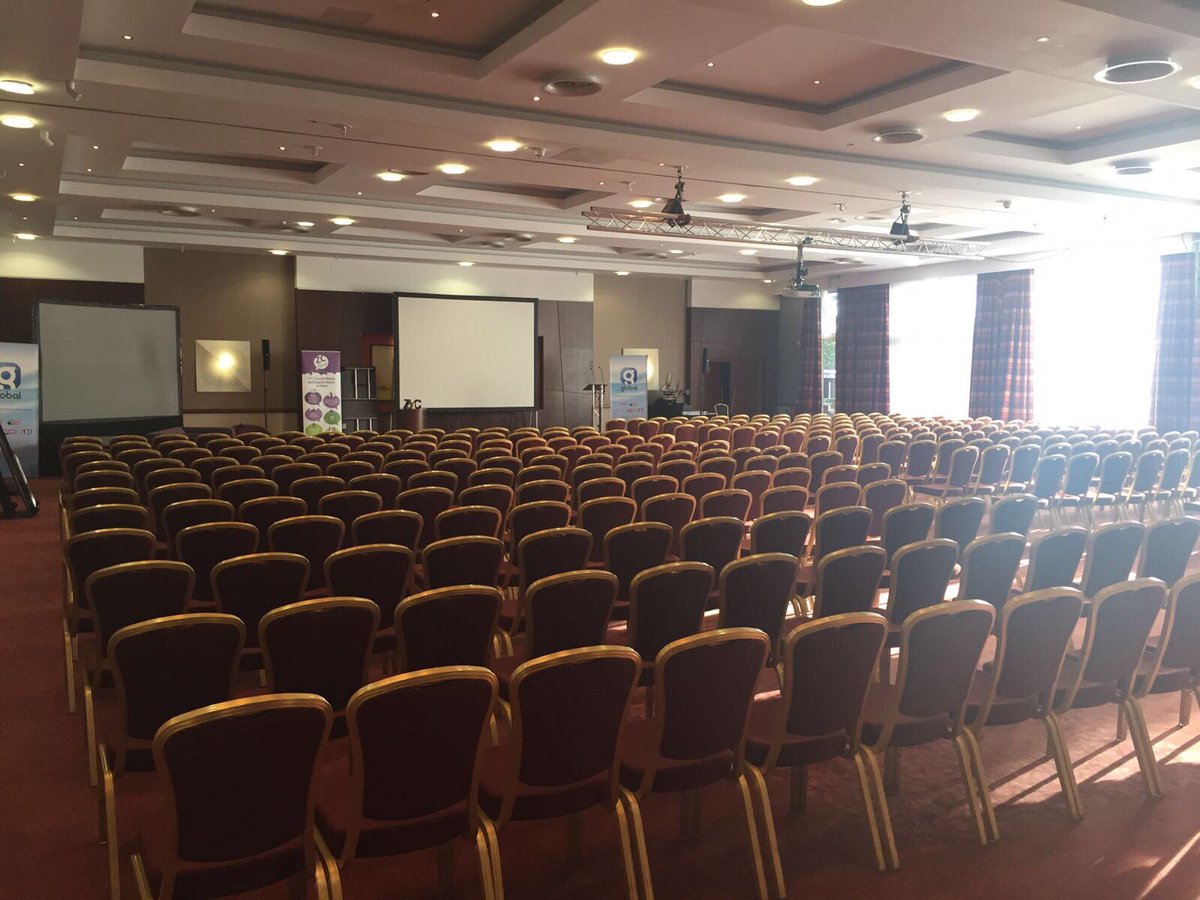 ZCSocialMedia's tweet photo. Oooo the main conference room is looking good 😀 #ZCLIVE https://t.co/uf9j1vDMes