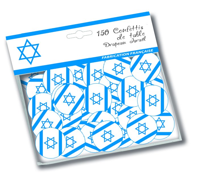 DecoPartyUK's tweet photo. Deco Party UK propose a new #tabledecoration #Israeli #FlagConfetti ideal for Patriotic #Party https://t.co/bX9ZiNRmGL