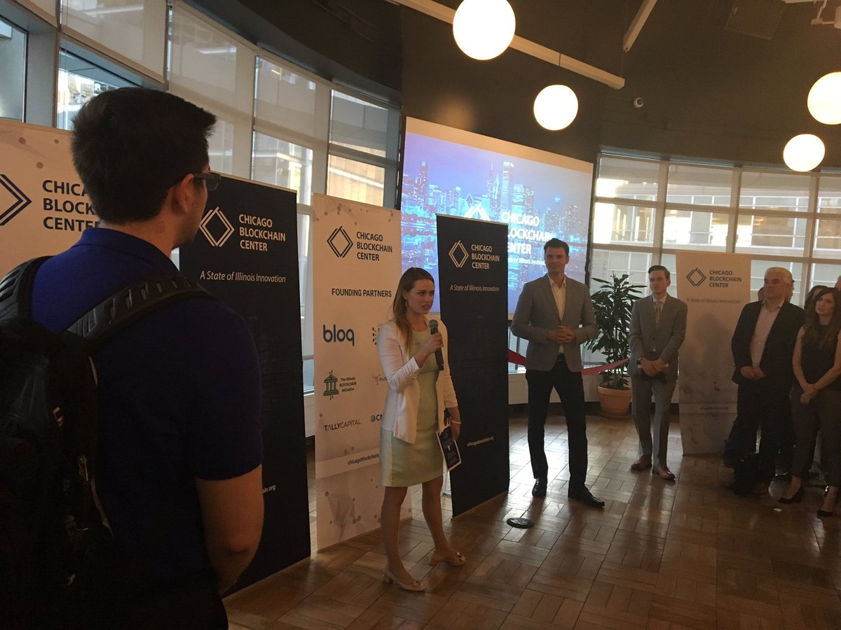 Wow, you wouldn't believe how cool the new Chicago Blockchain Center is! Amazing new workspace for bitcoin &amp; blockchain innovators