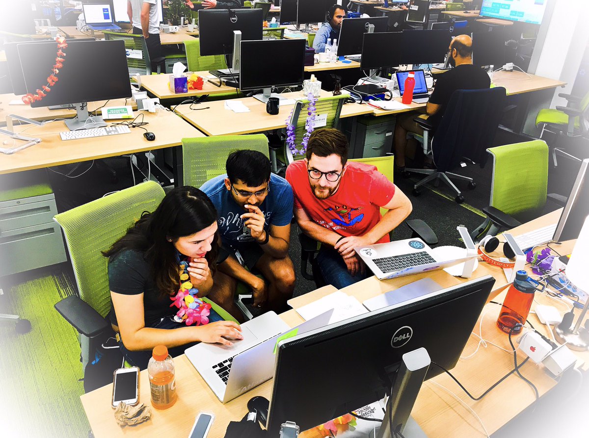 JessGee's tweet photo. Pumping out the innovation in MV 🛥#shipit39 #atlassian #team https://t.co/QrJh5NyFwz