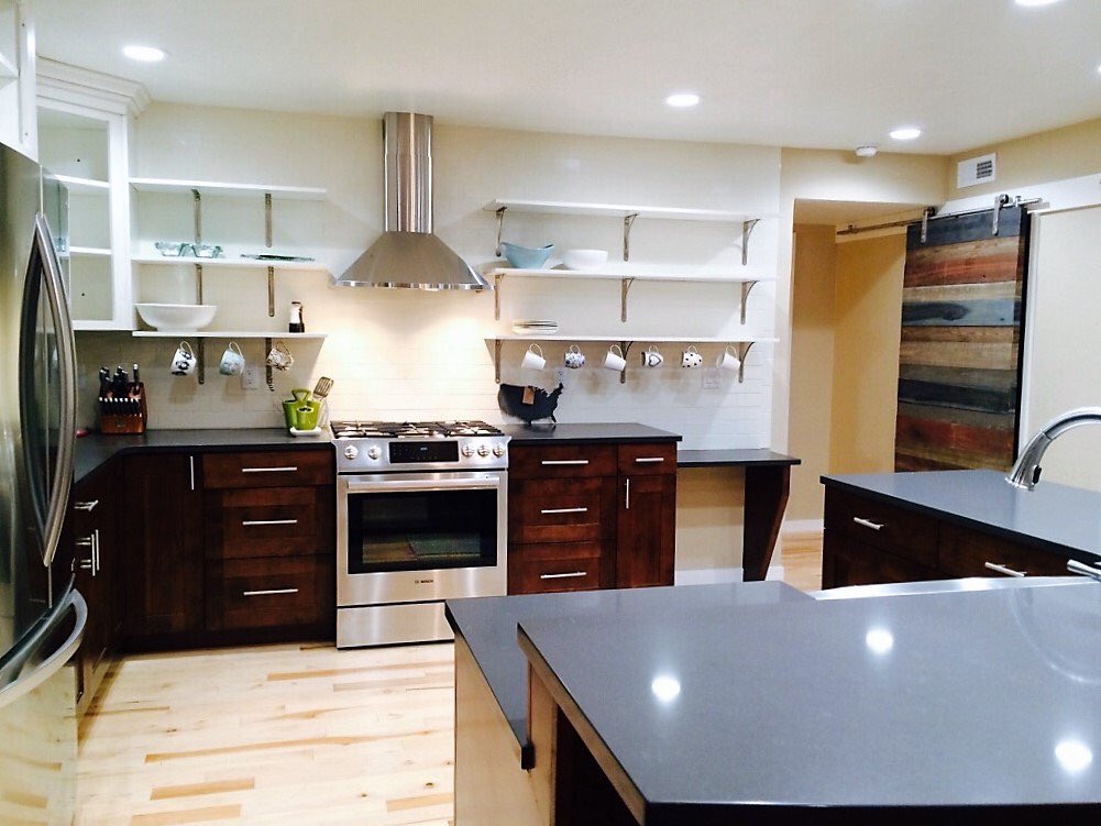 UTDesignBuild's tweet image. #TBT Little Throwback photo of the amazing transformation that happened up at our project in Park City, UT.