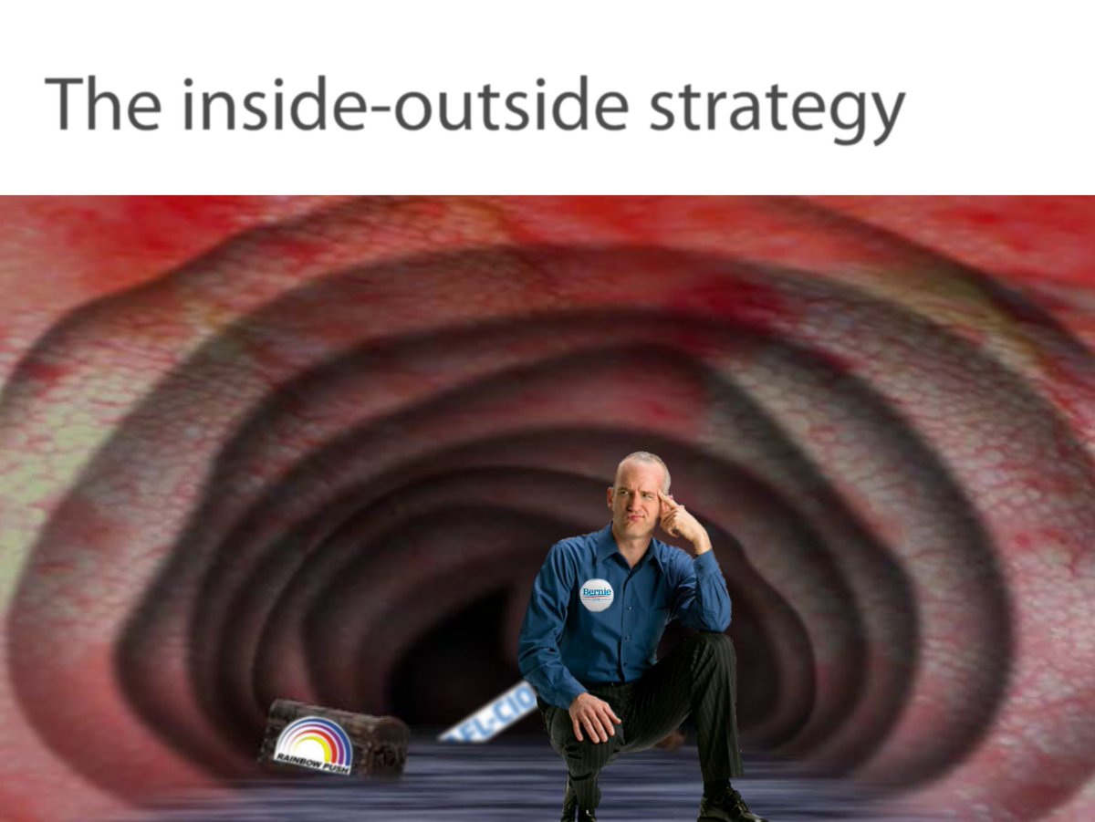 Don't wait around in the belly of the beast #Democrats #GreenParty