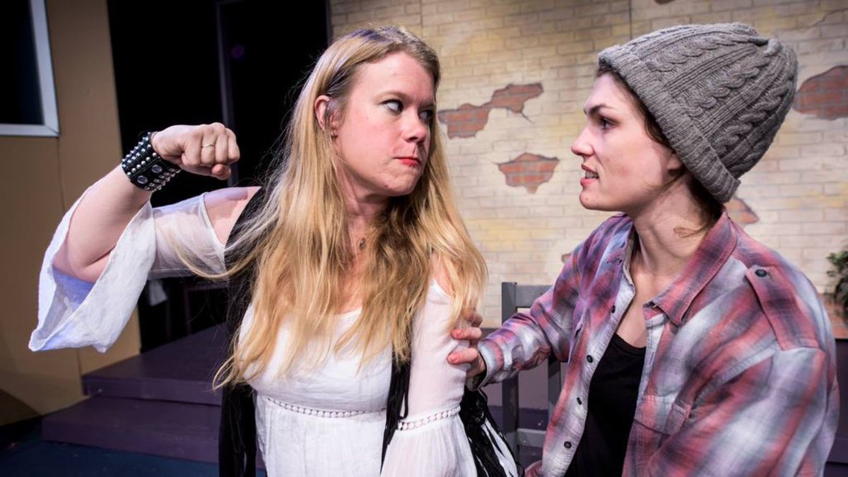 TheLadiesImprov's tweet photo. Congratulations to our very own @thebflurry for kicking ass as Kate (&amp;  on alt nights Petruchio) in Taming of the Shrew @citytheatreatx https://t.co/x5N0LXEN67