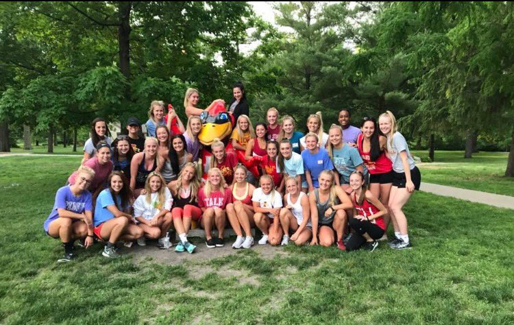 CycloneDT's tweet photo. Team bonding after our first summer practices! Lots of hard work and laughter when this group gets together. https://t.co/BxMr0xTkrU