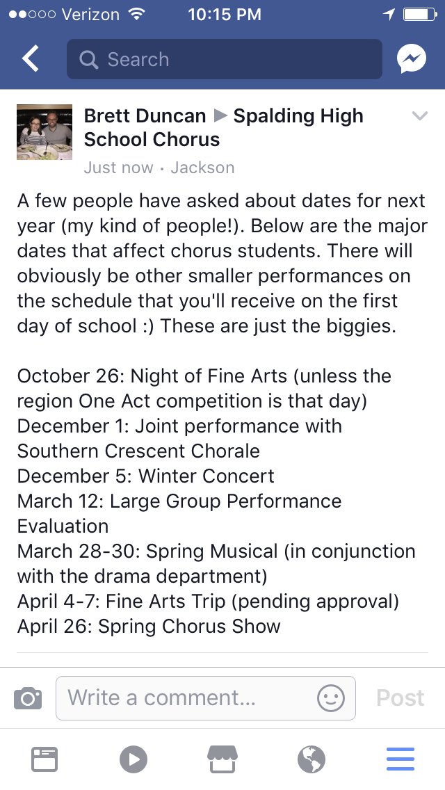 SHS Chorus tweet media