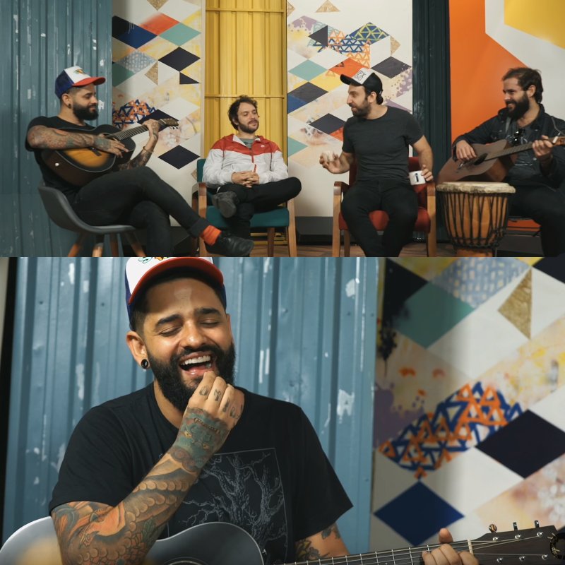 FresnoBSB's tweet photo. VÍDEO NOVO @FRESNOROCK

Será que o @lucasfresno consegue imitar outros artistas cantando Fresno?

Confira:
https://t.co/MsCs9bQ70s https://t.co/XLtGoqFmsd