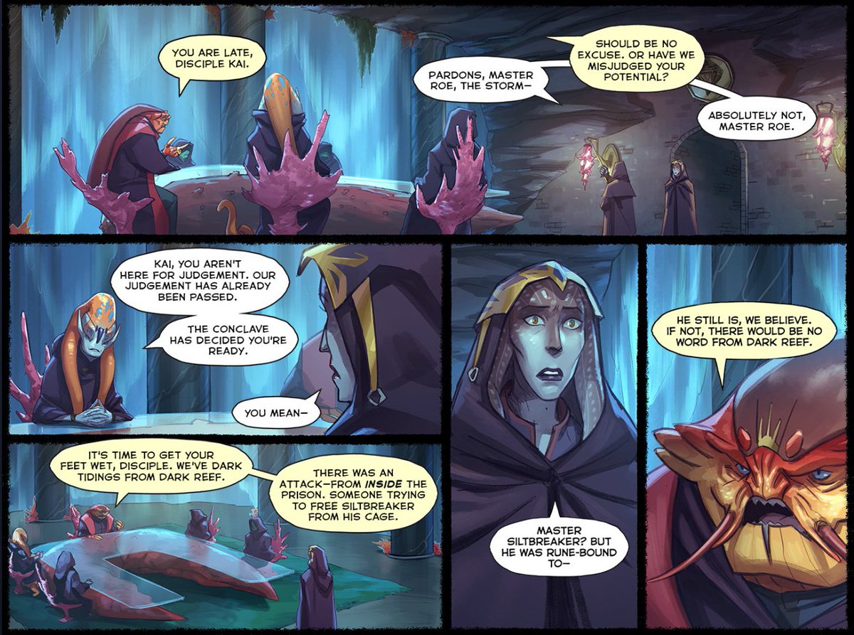 OfficialMaxplus's tweet photo. Love the #siltbreaker comic! https://t.co/oufwhO6KJK