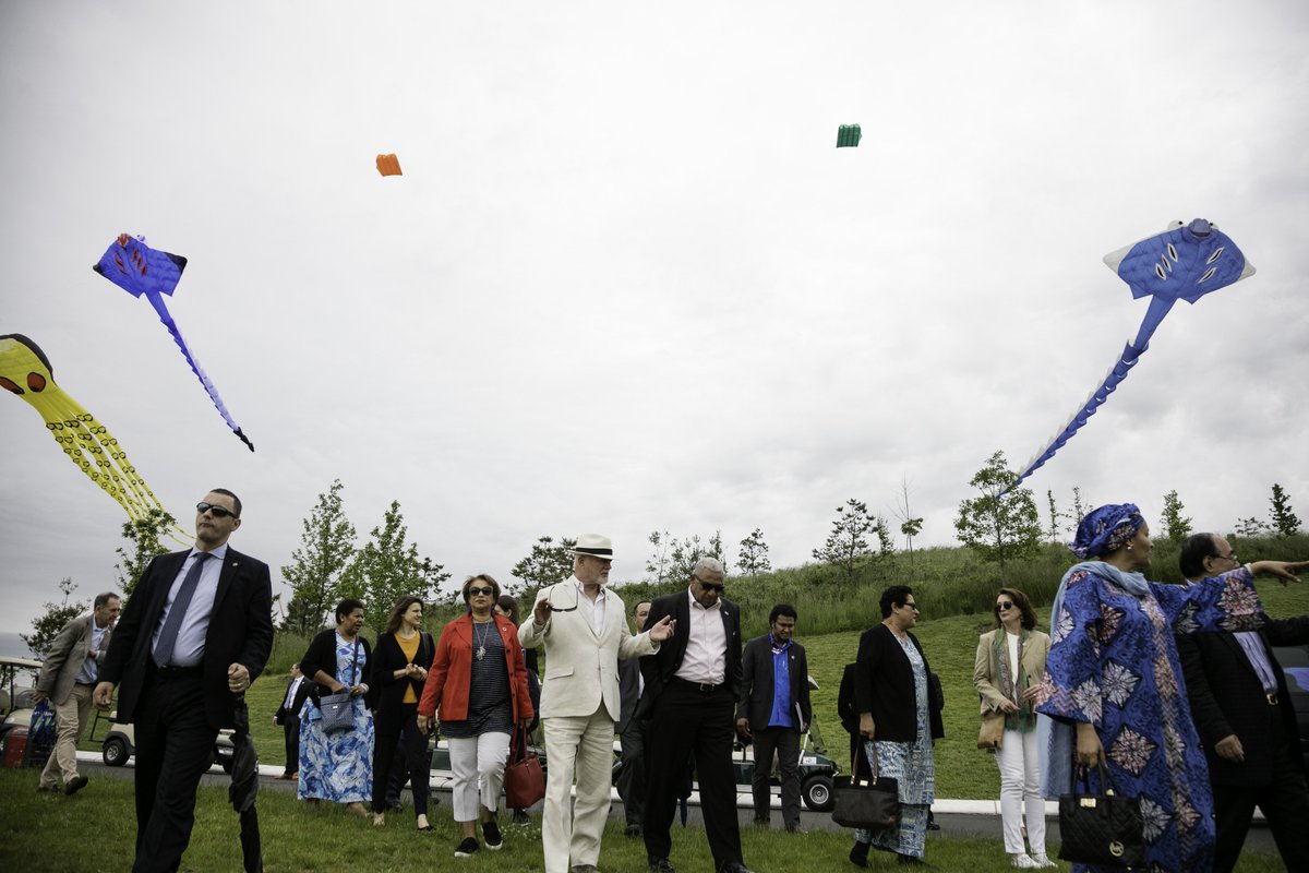 We were proud to welcome <a href="/UN/">United Nations</a> &amp; <a href="/globalnyc/">NYC International Affairs</a>, world leaders &amp; members of state to the World Ocean Fest: facebook.com/worldoceanfest… #saveourocean