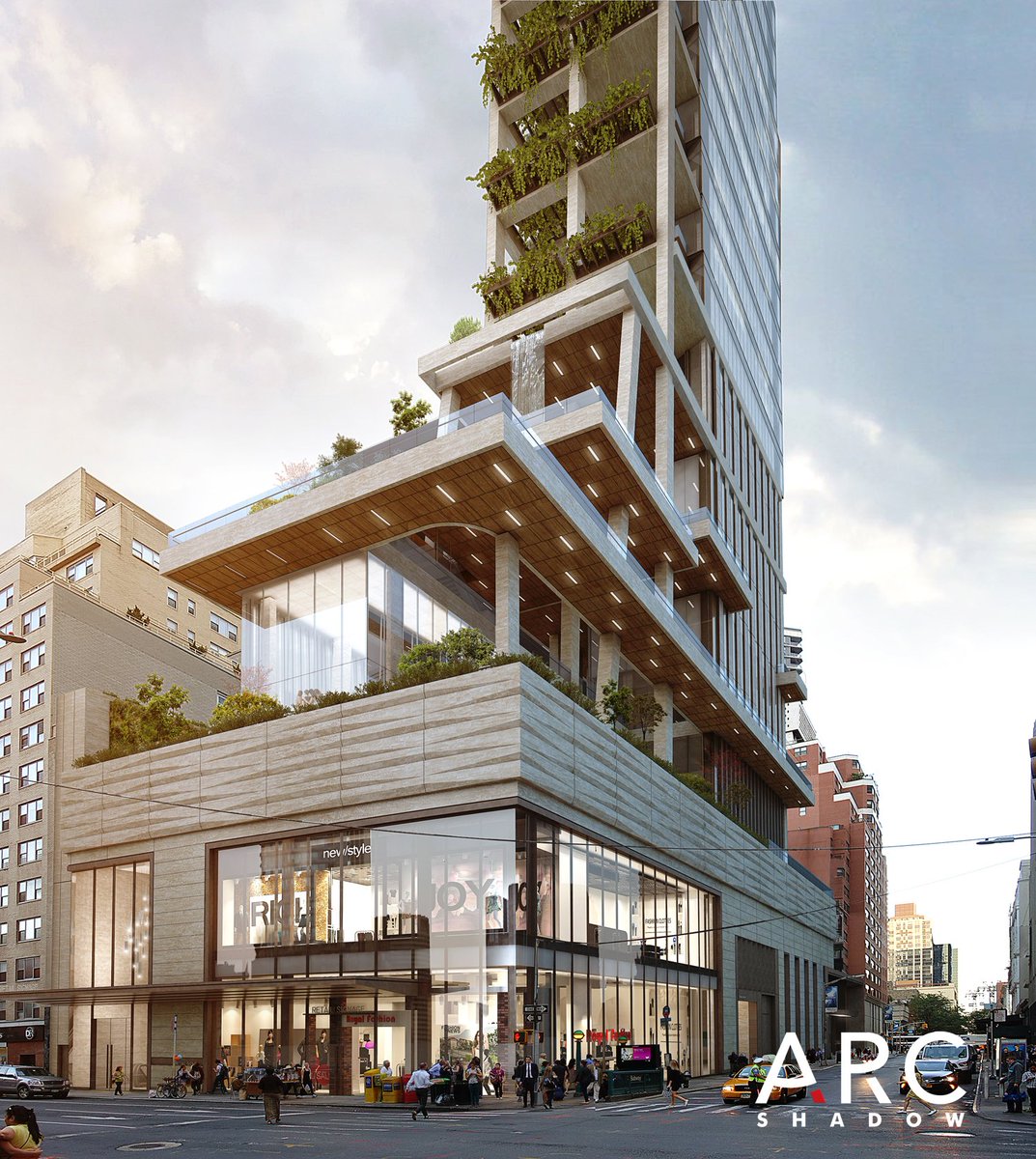 ARCSHADOW7's tweet photo. Rendered by #ArcShadow team, designed by @Archilier_NYC 
#rendering #architectural #visualization #cg #3dmodeling #architects https://t.co/cqV9NaDY5T