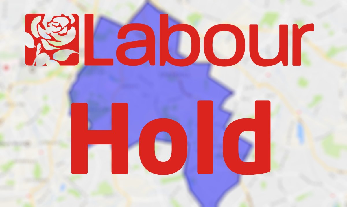B14News's tweet photo. Labour HOLD the #HallGreen Constituency with 42,143 votes #GE2017 #BrumVotes17 https://t.co/uRGXr8JOPb