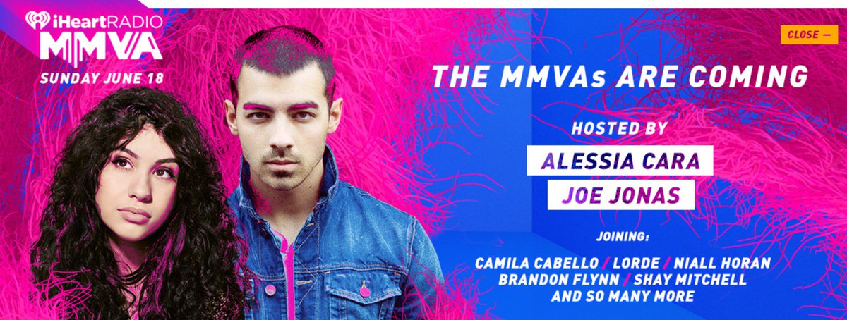 tashaleelyn's tweet photo. ✨GIVEAWAY✨ RETWEET + Follow to WIN 2 wristbands to the 2017 @MUCH #iHeartRadioCA #MMVAs on Sun June 18!!!✨ https://t.co/hffl7Sbd9C