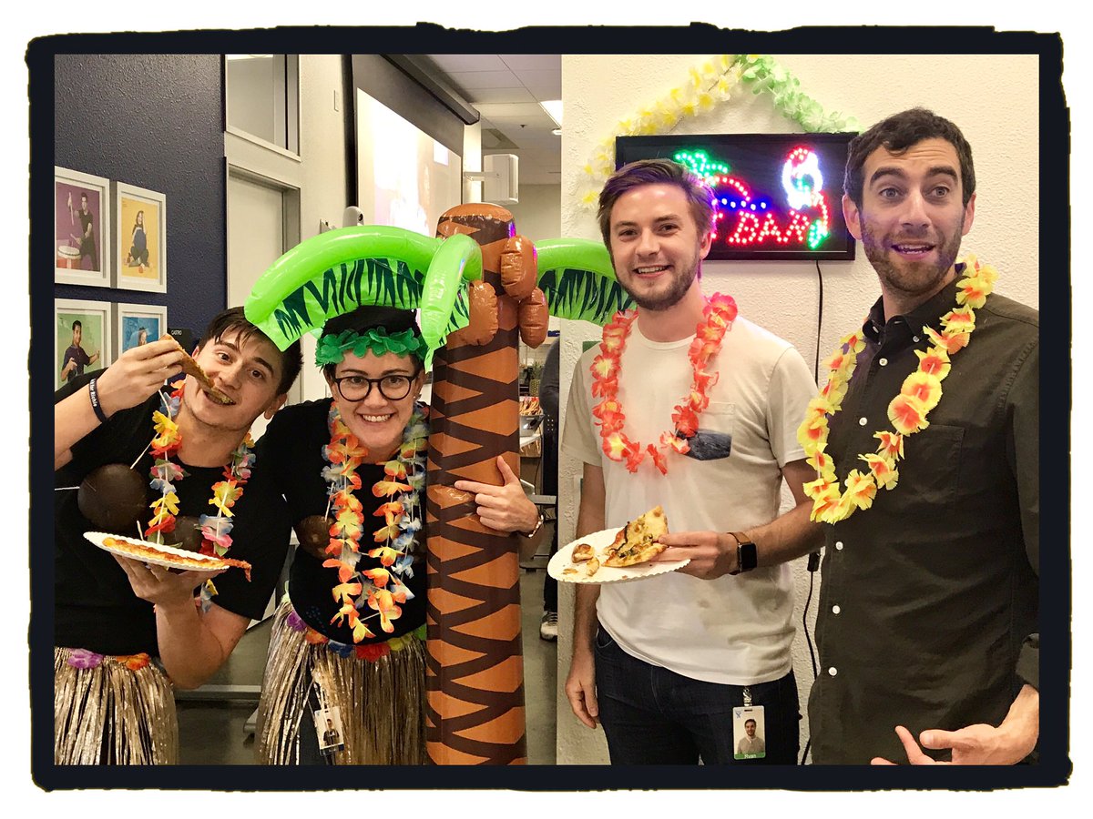 JessGee's tweet photo. Refuelling for #shipit39 #tikitheme #atlassian https://t.co/vp4NZMknB0