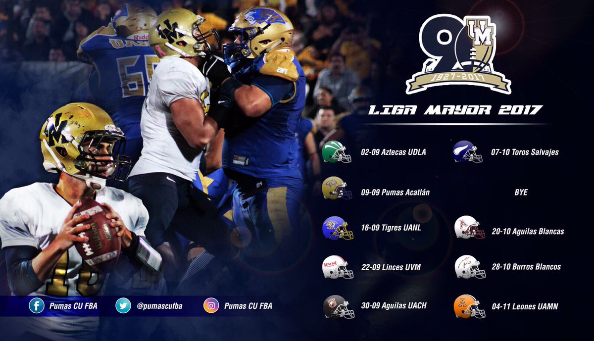 Yarda50_CU's tweet photo. #PumasTeam #90AnivFbaUNAM #SomosPumas #OrgullosamenteUNAM
@Tercer_Cuarto @receptorcommx @FBA_MA @HeadCoachTV @CoachesdTribuna @touchdown760 https://t.co/uGcBe55dkK