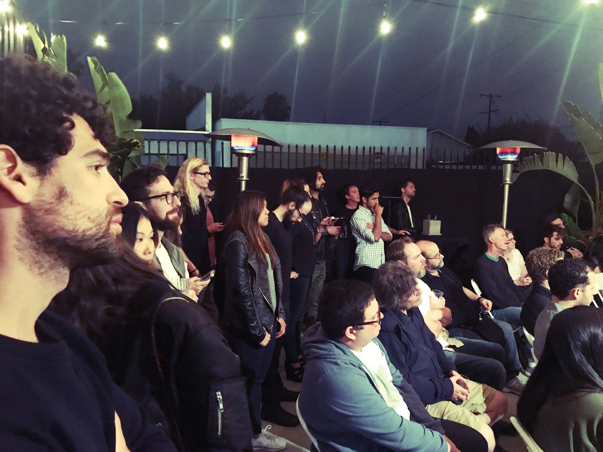 pusherlives's tweet photo. Inspired night of ideas & possibilities went down last night w/ @safaririot #cloakstudios #vr #pushercrew @LiamSuperhuman_ @ianmillermusic https://t.co/2hikKhDciB