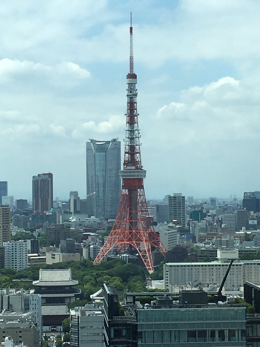 東京タワー存在感ある🌈