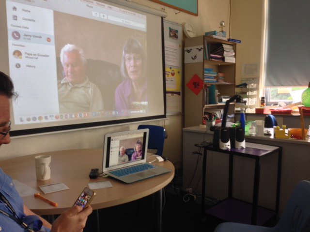 VintnerAngela's tweet photo. Skype call-China to Colorado-to eco-friendly home builders/owners. UOI: Sharing the Planet #PYP #AISGZ #4VCoolStuff201617 https://t.co/hcQNWQfaYz