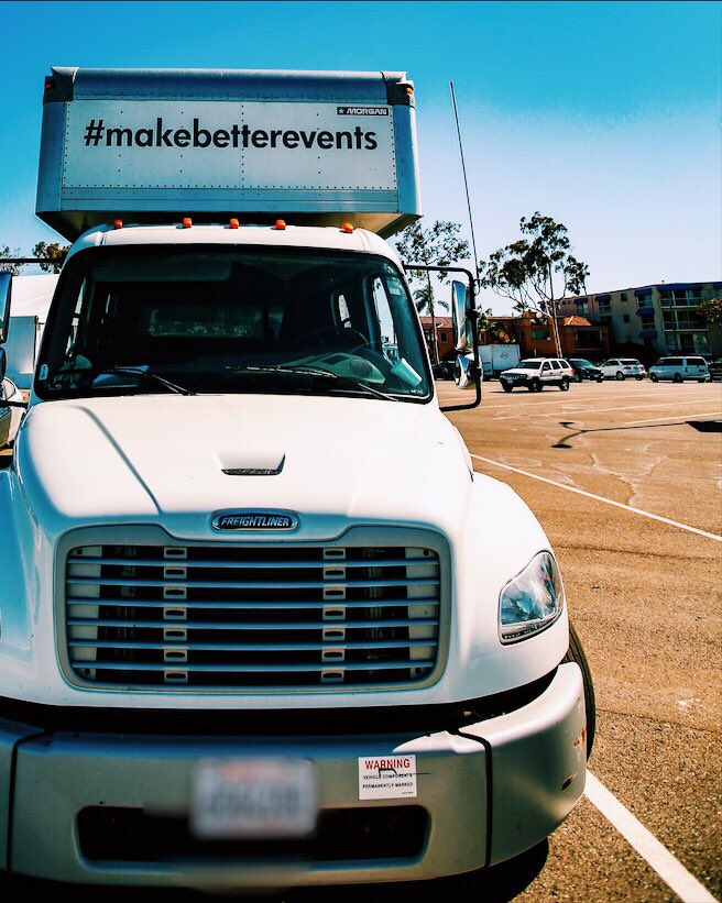 Choura_co's tweet photo. We got the call and we're off to help #makebetterevents in another state! Any guesses? π #chouraevents https://t.co/ezVRSkdsqD