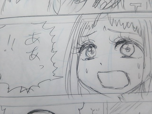 やっと下書き完成したぞい。 