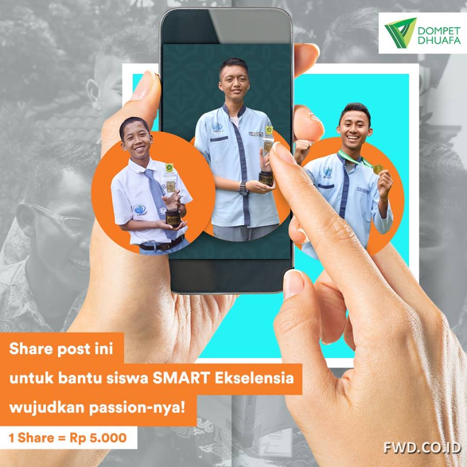 dompetdhuafaorg's tweet photo. Cuma RT kamu sdh ikut berdonasi senilai Rp 5.000 utk @smartekselensia #FWDBebasBerbagi @FWDLife_ID #KemudahanZISWAF https://t.co/ev0Bozvtp4