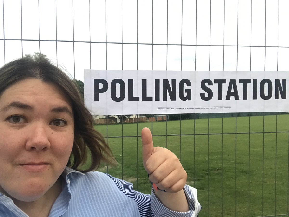 nicomillward's tweet photo. Making sure that everyone in team Millward cast their vote! #VoteLabour #GeneralElection #pollingdogs #dogsatpollingstation https://t.co/3cJDmetc21