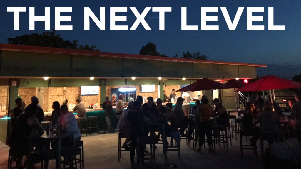 Bring your friends. Rooftop is open.