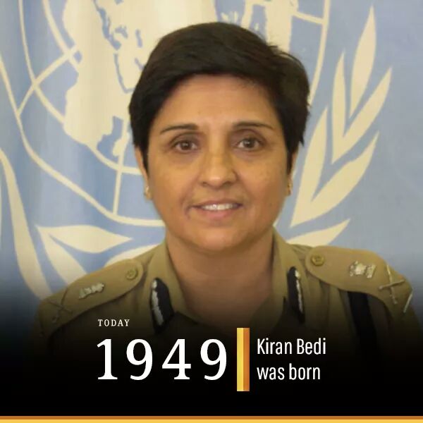  Happy birthday Kiran Bedi ji 