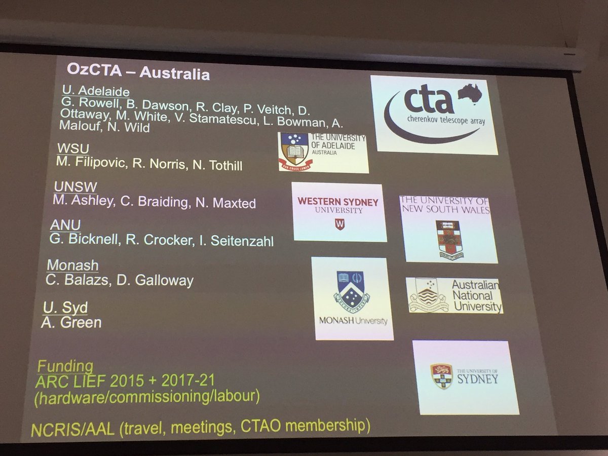 El_Lobo_Rayado's tweet photo. The @CTA_Observatory concept & Australia involvement, as shown by @MFilipovic23 @westernsydneyu in #SCosmos https://t.co/B5ZjWDez0v