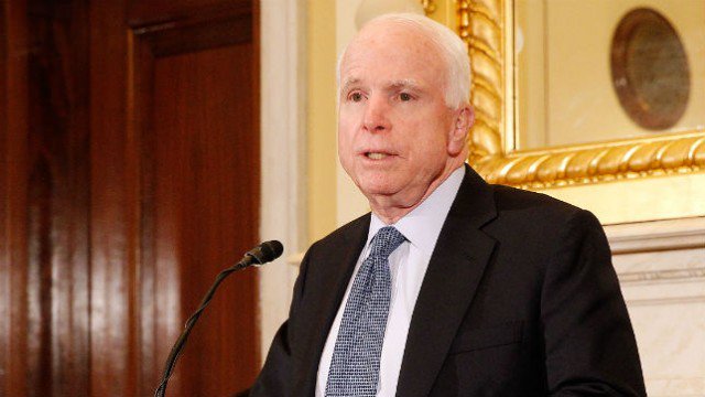 thehill's tweet photo. McCain blames Comey questioning on staying up late to watch baseball https://t.co/18Wvh4EDtV https://t.co/pnGVjgbCnW