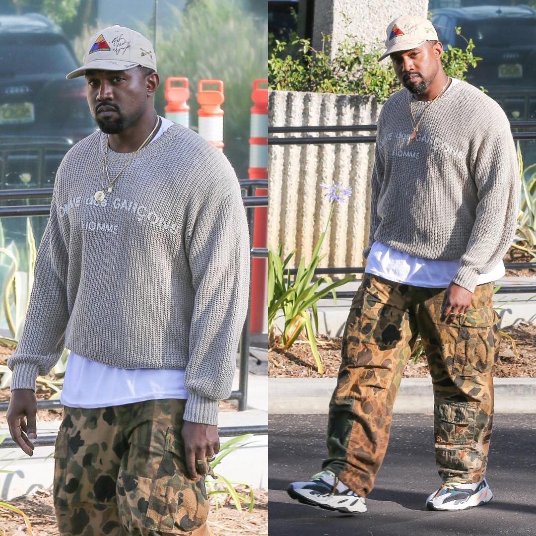 Kanye West's Yeezy Clothing Sued Over Use of Camouflage Print