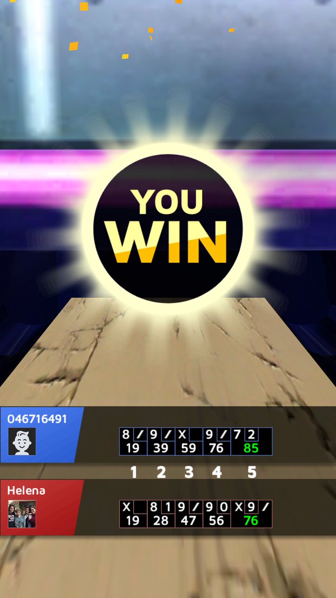 sdcharles07's tweet image. I won at New York stage with 85 points! Challenge me now![goo.gl/PKD66U] #Bowling_King