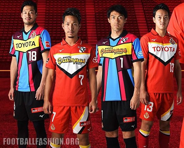 Football Fashion Nagoya Grampus 17 25th Anniversary Mizuno Kits T Co Kovad6xp25 Grampus Mizunofootball 磯村亮太 岡山哲也 名古屋 グランパス 創立25周年 記念ユニフォーム T Co C1kje7stf9