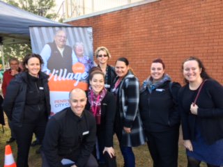 laurettastace's tweet photo. @weareuniting team supporting the launch of @penrithcouncil Village Cafe. Chatting about healthy lifestyles for the people of St Marys. https://t.co/gRnsFBs40I