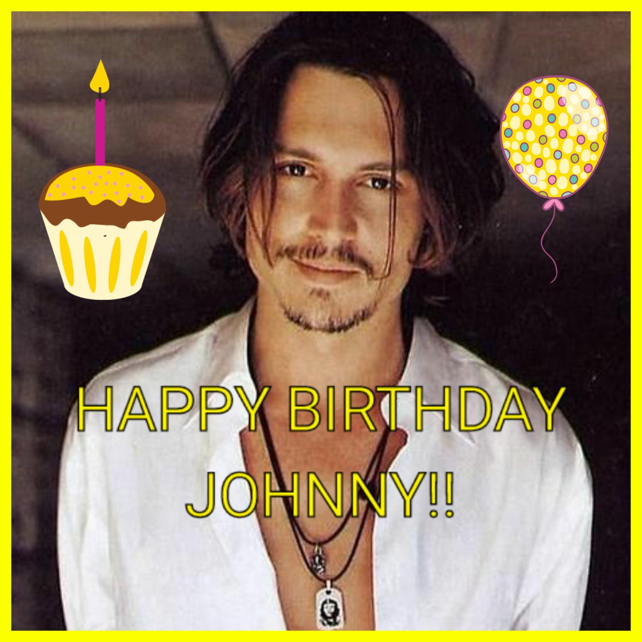 Happy Happy Birthday to Johnny Depp!!!    
