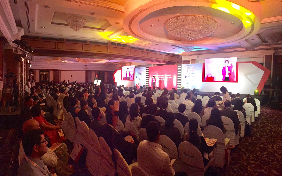 gautamganglani's tweet photo. Congratulations to my dear friend &amp; CEO of People Matters for the thought provoking &amp; highly engaging opening keynote at TA League 2017 https://t.co/IdMlMfsW8O