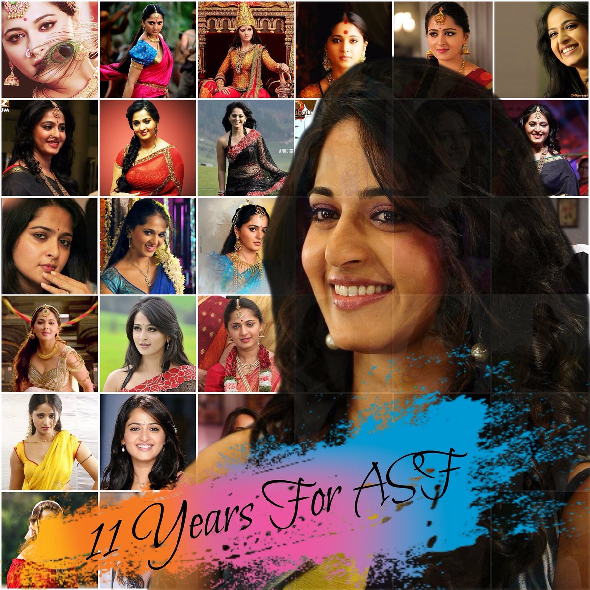 ASFkirankumar's tweet photo. Here the Common DP on #11yearsforASF #June9thASFDAY ❤️ #sweety #AnushkaShetty ... @TeamASF7 @sweetyanushkafc @Hemchand199 @guna_trueblue https://t.co/Cc6Z2gMkfT
