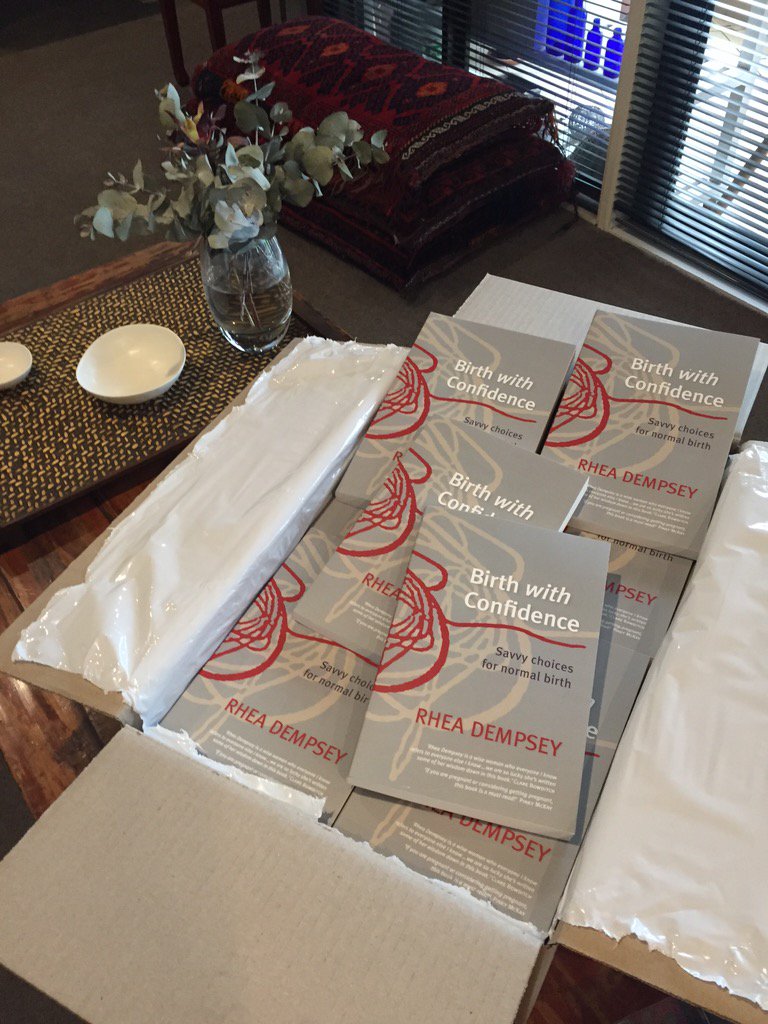 RheaDempsey's tweet photo. #birthwithconfidence Hot off the press my 3rd reprint with updated stats. Hopefully inspires more birthing women! https://t.co/3VW7tzhOvR