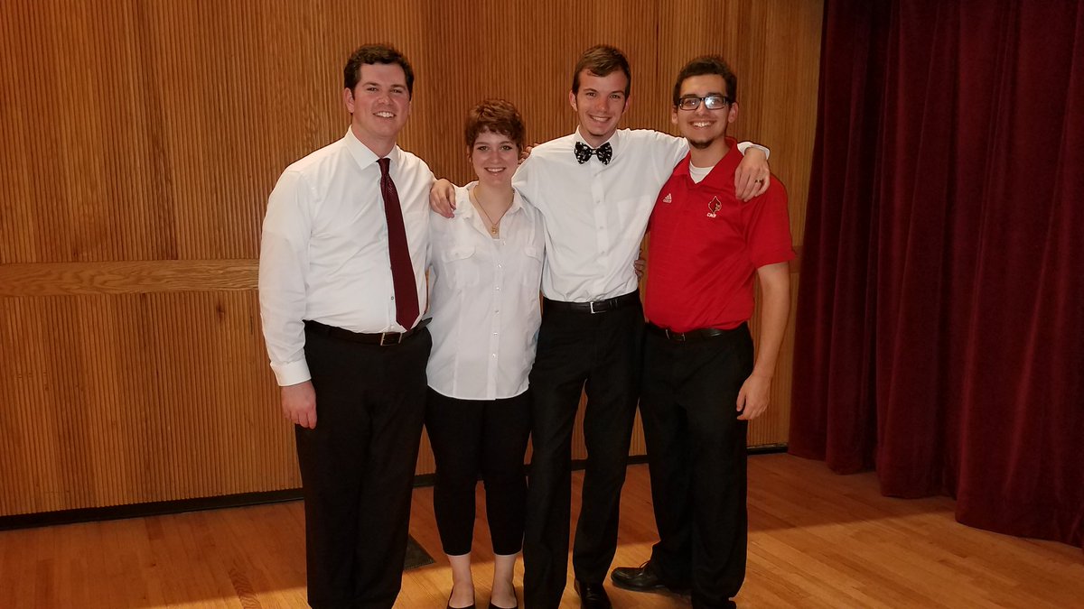 HendersonBands's tweet photo. HCHS Alumni and Staff members were on the staff of the 2017 UofL Summer Wind Band Institute! https://t.co/wtlCa6AdGa