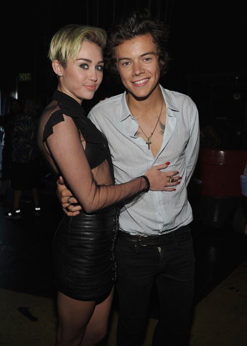 with Miley Cyrus