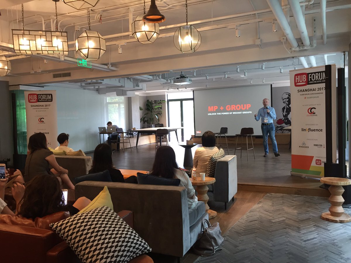 MaximilianRech's tweet photo. Awesome intervention by #ChinaChannel's Matt Brennan on #WeChat mini programmes and the all decisive red dot that digital marketers love :) https://t.co/efxVWeOFTe