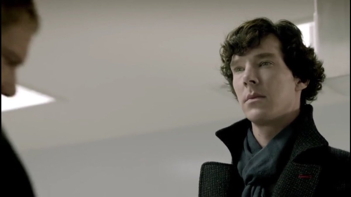 TEAMBONGINOUPD's tweet photo. I never noticed this before but Sherlock gets SO SALTY when John makes fun of the tobacco ash data on his website and just WALKS OUT hahahha https://t.co/IHu98fRVjS