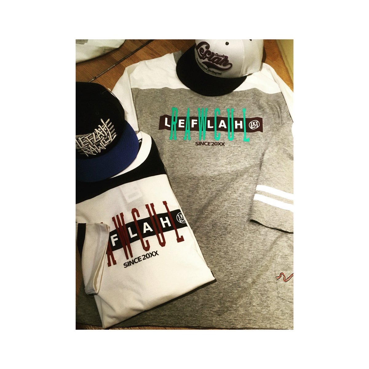 nabe_babacool's tweet photo. LEFLAH
3/4 sleeve football tee!! https://t.co/ZsGDm8An3S