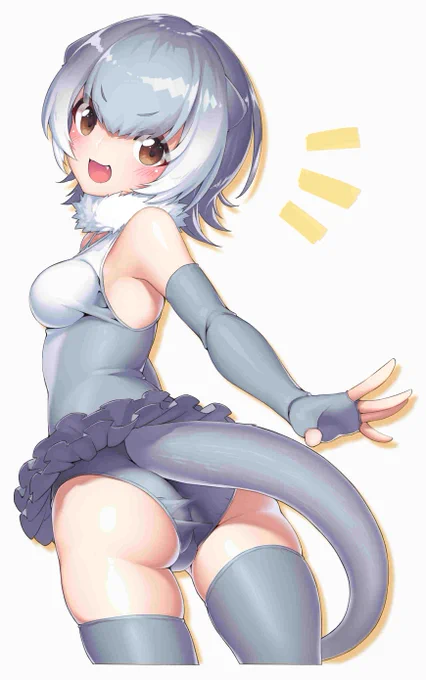 コツメカワウソ(色塗った)
#けものフレンズ 