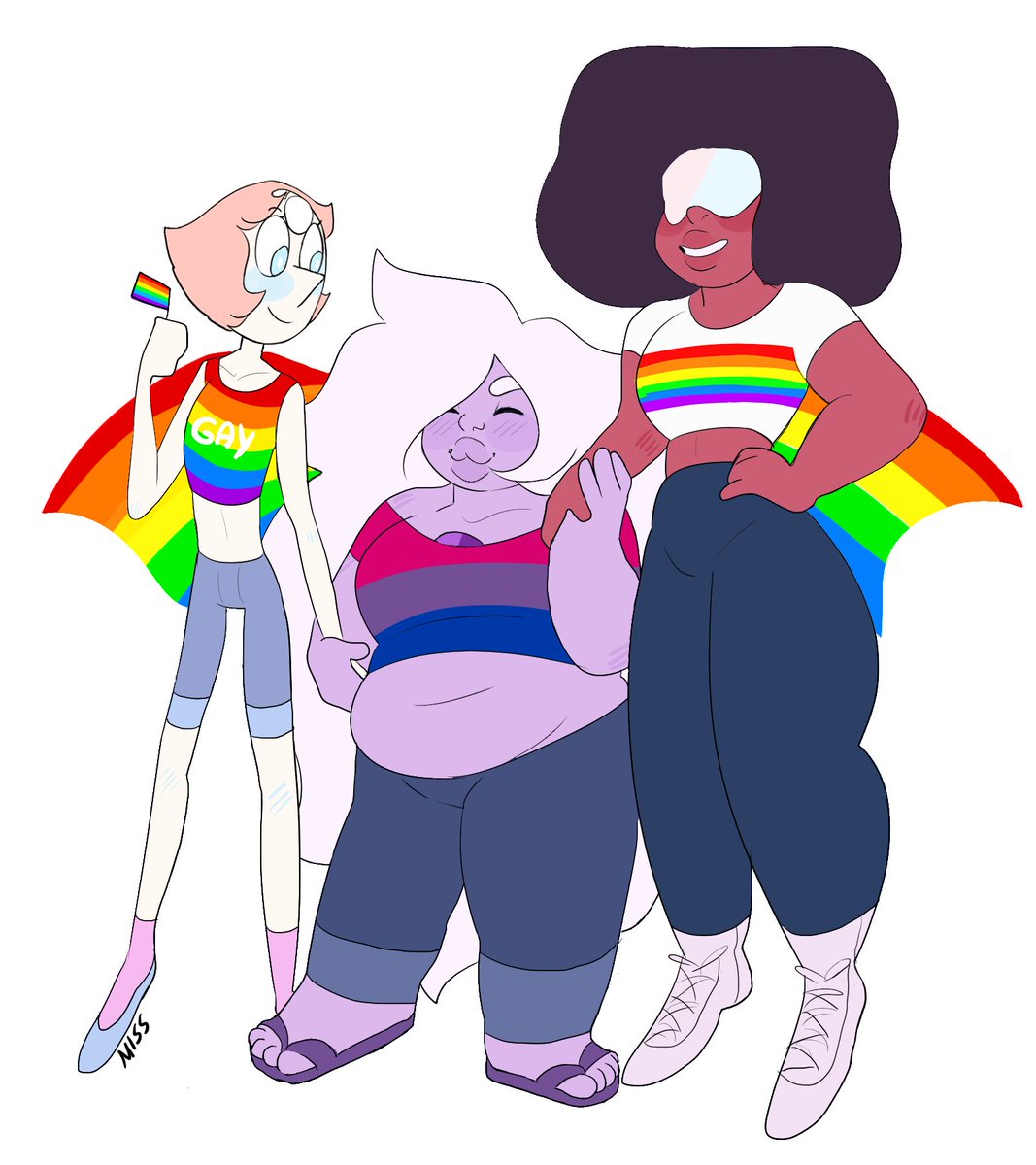 La_Missy_'s tweet image. happy pride month!! you're all valid and loved!