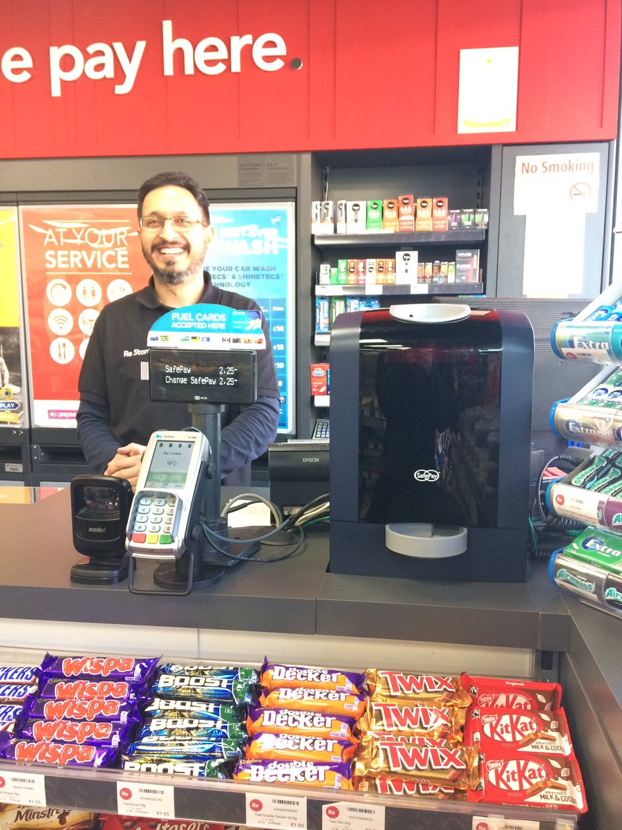 pcscashsolution's tweet photo. SafePay goes live in Topaz Artane #securingcash #securingstaff #safepay https://t.co/UsfNEppnac