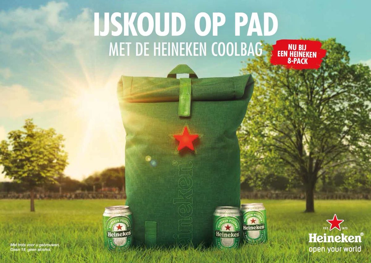 202_web's tweet photo. Wordt de #Heineken #Coolbag dé killer-premium van deze zomer? #supermarktschap  #levensmiddelen   https://t.co/fzgr4GViO9 https://t.co/HQY6BAP83P