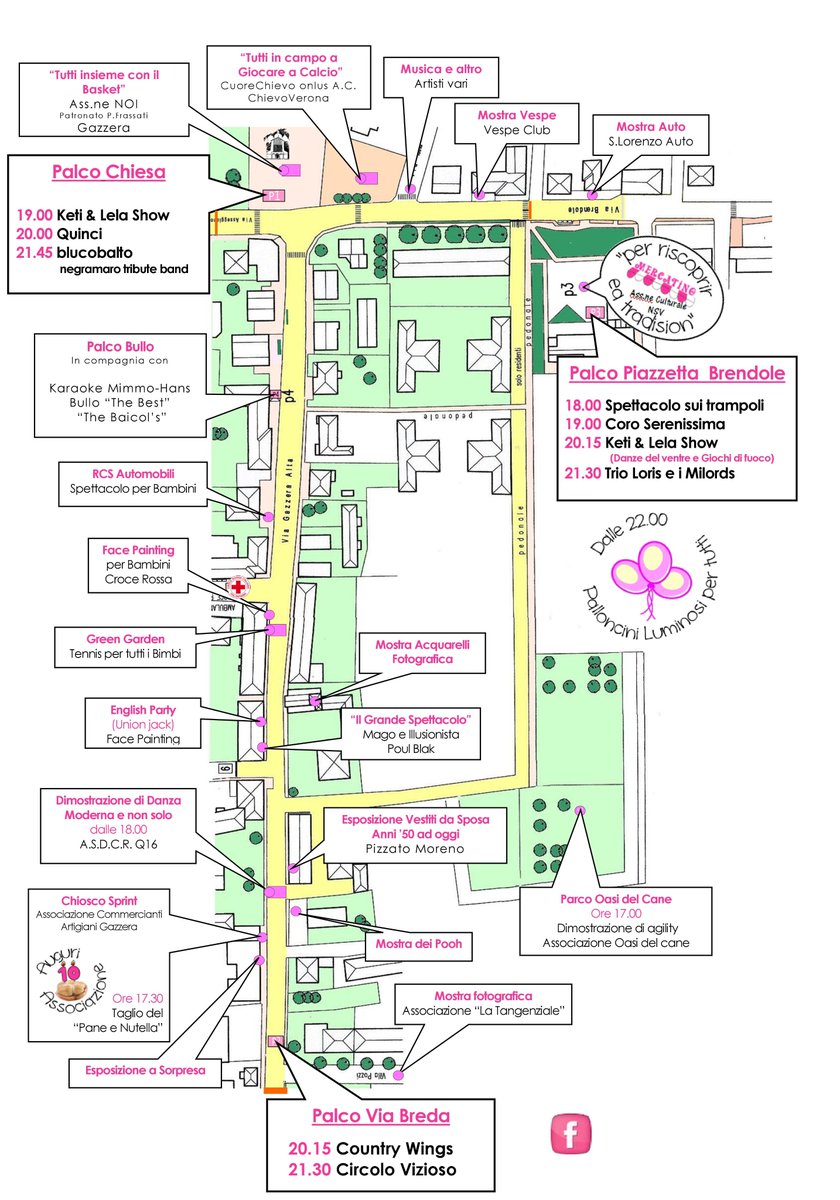 #lecittainfesta  #NotteRosaGazzera
Domani alla Gazzera torna la “Notte Rosa” | Leggi il programma e il comunicato bit.ly/2t1O2sE