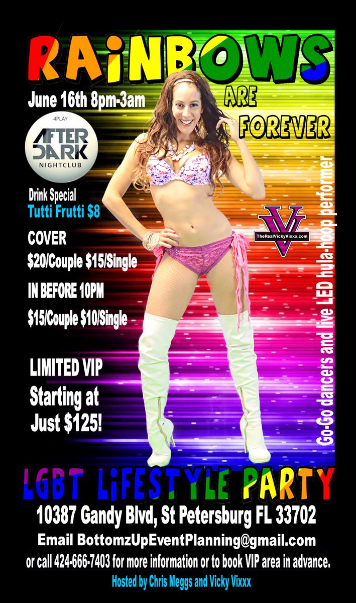 4playafterdark1's tweet photo. Pre Pride party is only one week away. June 16th is going to be a great night of meeting, greeting and awesome live entertainment. https://t.co/FBrOJeEObO