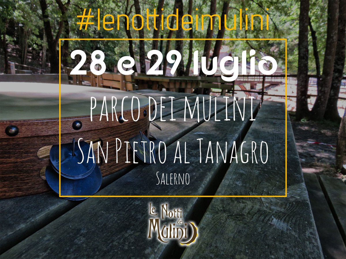 nottideimulini's tweet photo. Ora possiamo dirvelo, ci vediamo il 28 e il 29 Luglio 2017 per la quarta edizione de #lenottideimulini preparatevi a cantare e ballare :) https://t.co/jwVDFRSeZ2